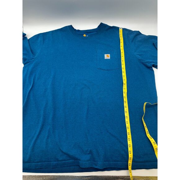 Carhartt Men’s Original Fit Heavyweight Short-Sleeve Pocket T-Shirt 4XL Cotton - Picture 6 of 7
